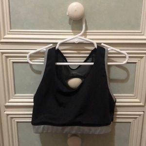 AVIA  sports bra with 90 degree girls shorts